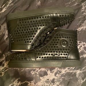 Mens spiked Christian louboutin
